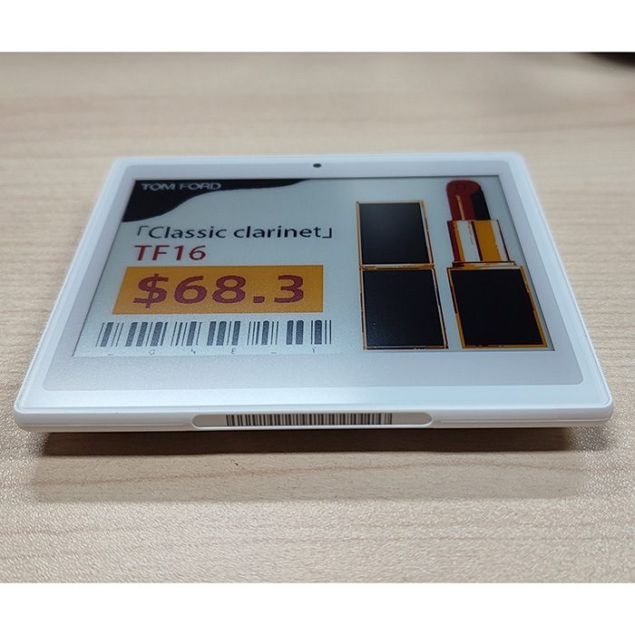 4,2 polegadas 4 cores display de etiqueta eletrônica de varejo cor preto branco vermelho amarelo
