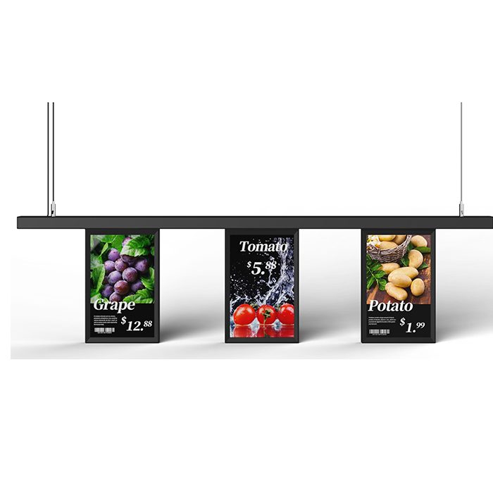 Sinalização LCD colorida de 10,1 polegadas com tela única