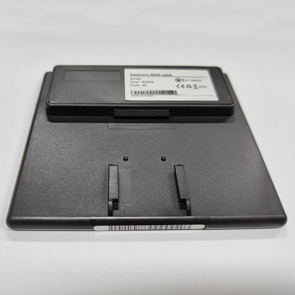Etiqueta eletrônica de prateleira Black Shell de 4,2 polegadas