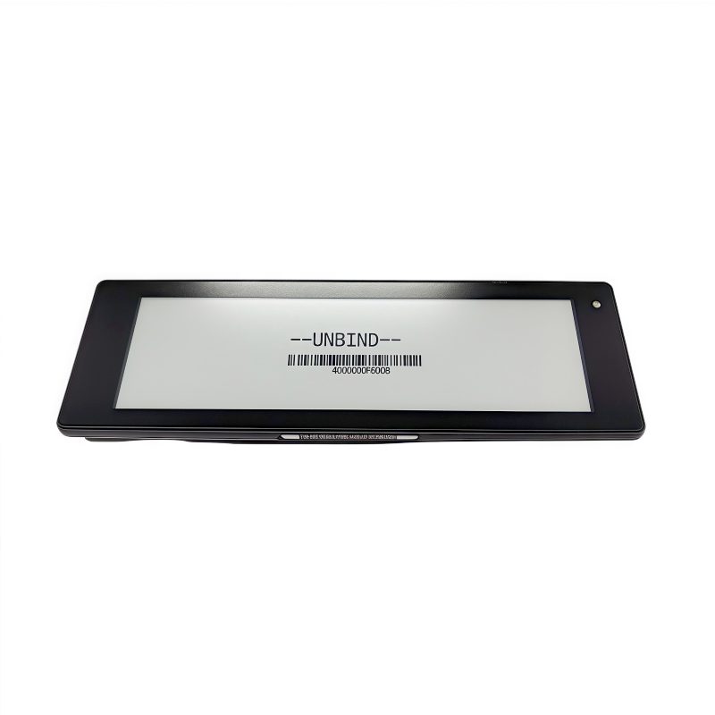 Etiqueta eletrônica de prateleira Black Shell de 4,3 polegadas