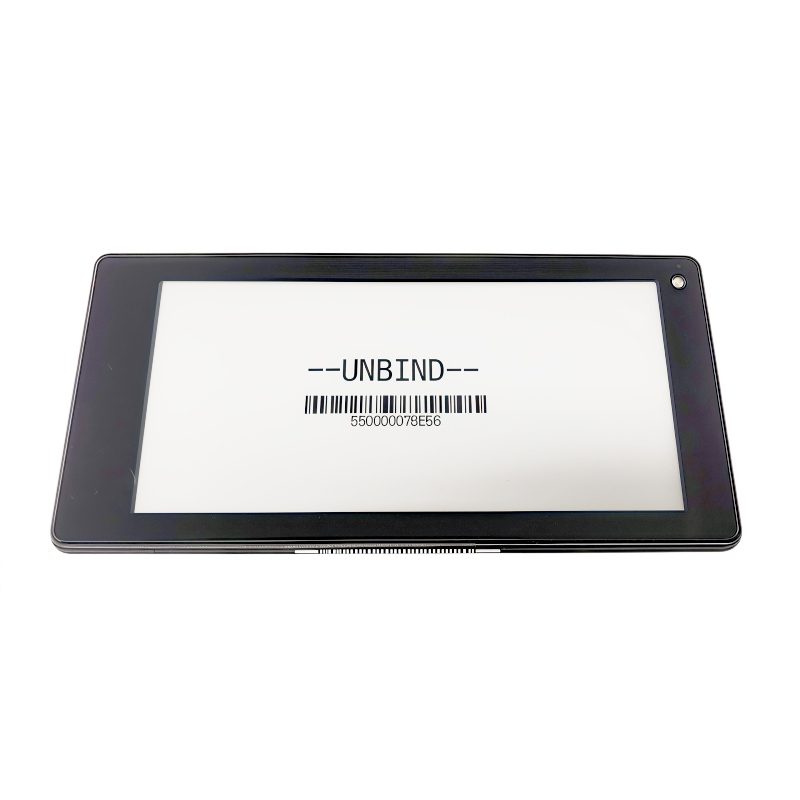 Etiqueta eletrônica de prateleira Black Shell de 3,5 polegadas