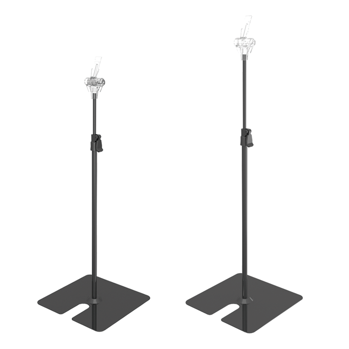 Suporte telescópico para etiqueta ESL