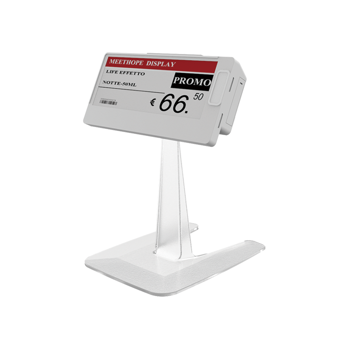 Suporte de mesa para etiqueta de preço digital