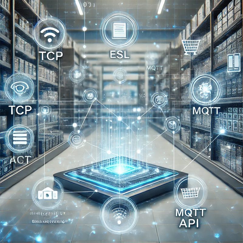 Por que os fornecedores de etiquetas eletrônicas de prateleira hesitam em abrir interfaces TCP, MQTT e API